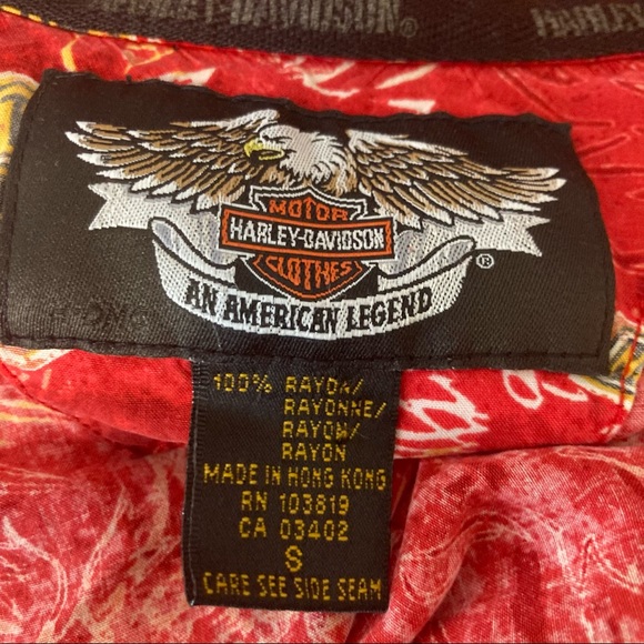 Harley Davidson Button Down Top - Picture 10 of 10